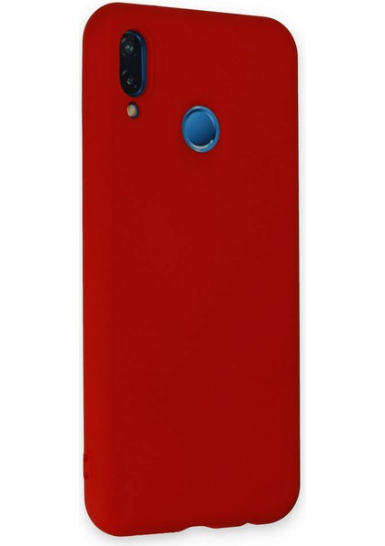 Huawei P20 Lite Kılıf Nano Içi Kadife Silikon - Kırmızı 300099 fiyatları