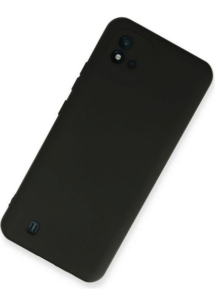Realme C11 2021 Kılıf Nano Içi Kadife Silikon - Siyah 300099
