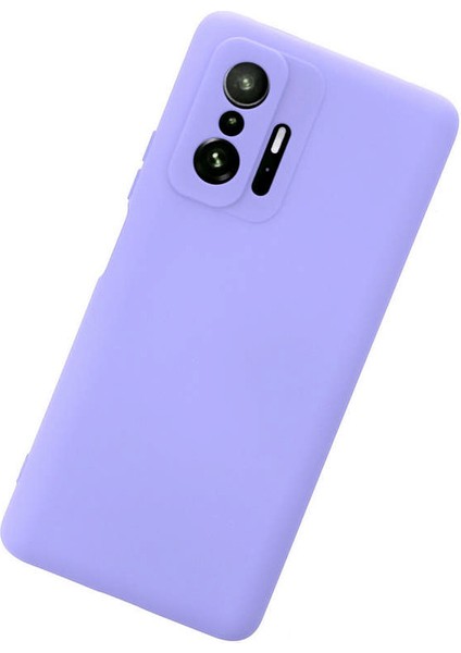Xiaomi Mi 11T Pro Kılıf Nano Içi Kadife Silikon - Lila 300099 modelleri