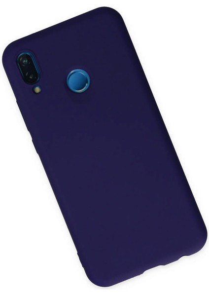 Huawei P20 Lite Kılıf Nano Içi Kadife Silikon - Mor 300099 modelleri