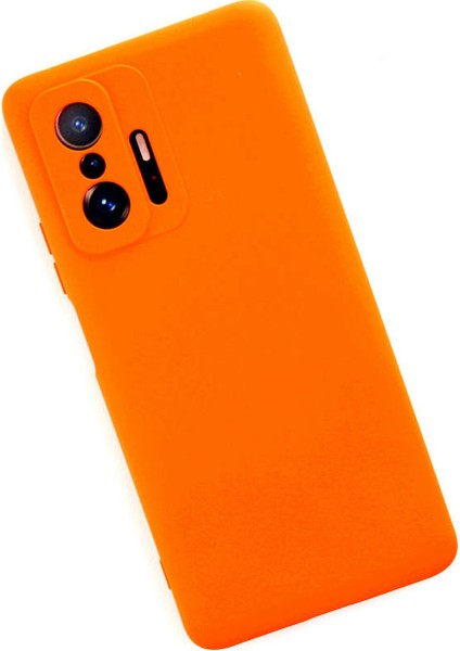 Xiaomi Mi 11T Pro Kılıf Nano Içi Kadife Silikon - Turuncu 300099 fiyatları