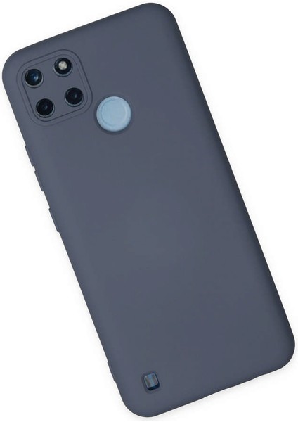 Realme C25Y Kılıf Nano Içi Kadife Silikon - Gri 300099 fiyatları