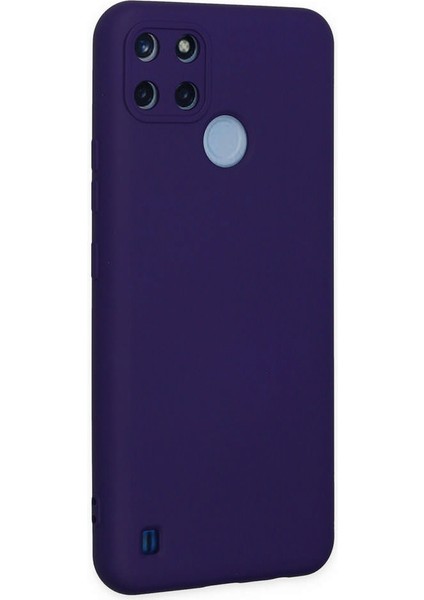 Realme C25Y Kılıf Nano Içi Kadife Silikon - Mor 300099 modelleri
