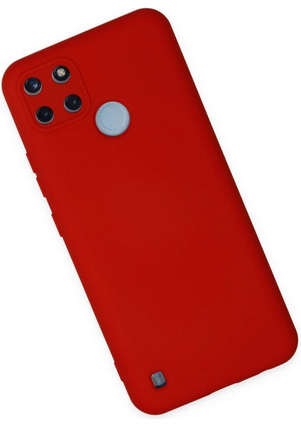 Realme C25Y Kılıf Nano Içi Kadife Silikon - Kırmızı 300099 fiyatları