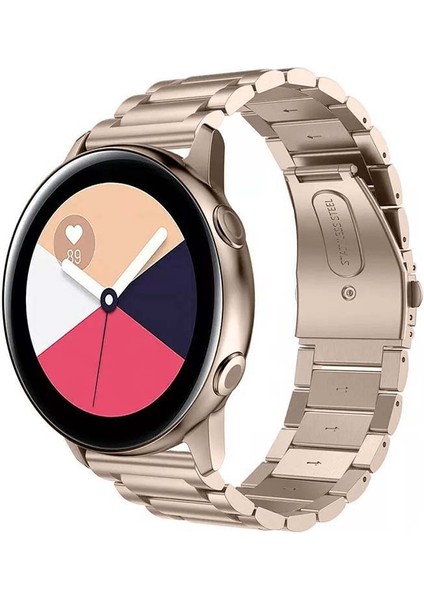Huawei Watch Gt 3 Elegant – Active 42MM Uyumlu 20MM Ironweft Döküm Çelik Metal Kordon