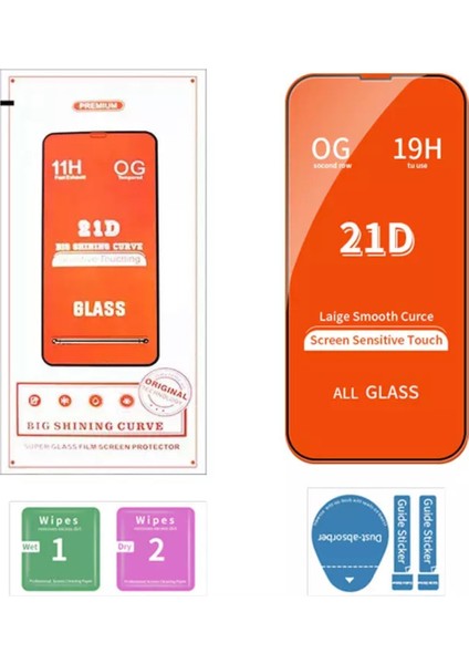 Oppo Reno 5 Lite Tam Ekran Koruyucu Kırılmaz Cam
