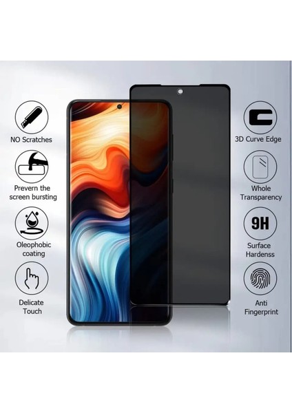 Xiaomi Redmi Note 11 Pro Mat Hayalet Privacy Kırılmaz Cam Seramik Nano Ekran Koruyucu Yuksek Kalite