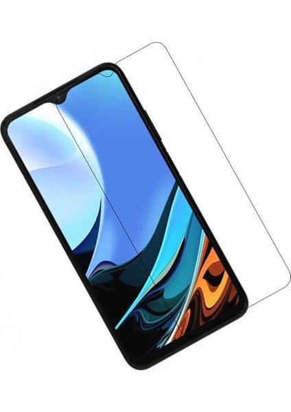 Xiaomi Redmi 9t Uyumlu Ekran Koruyucu 9h Temperli Kırılmaz Cam 2.5d Şeffaf Sert