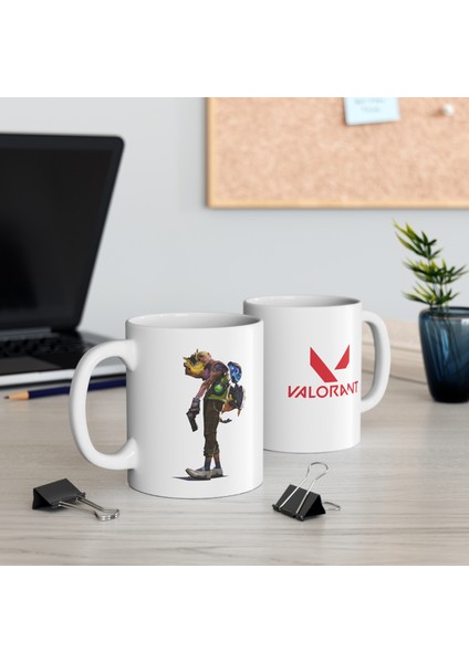 Ozzyland Özel Tasarım Valorant Kupası Hediyelik Kupa