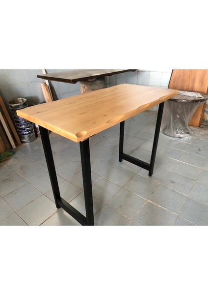 Ağaç Bar Masası 120X70X105.CM