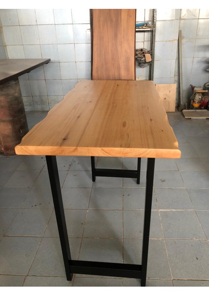 Ağaç Bar Masası 120X70X105.CM