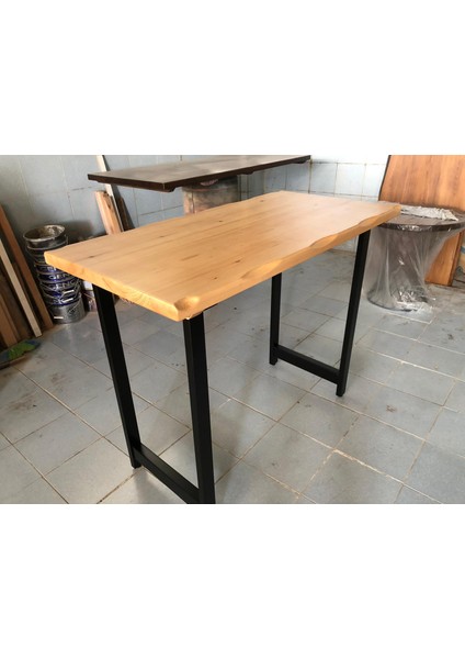 Ağaç Bar Masası 120X70X105.CM