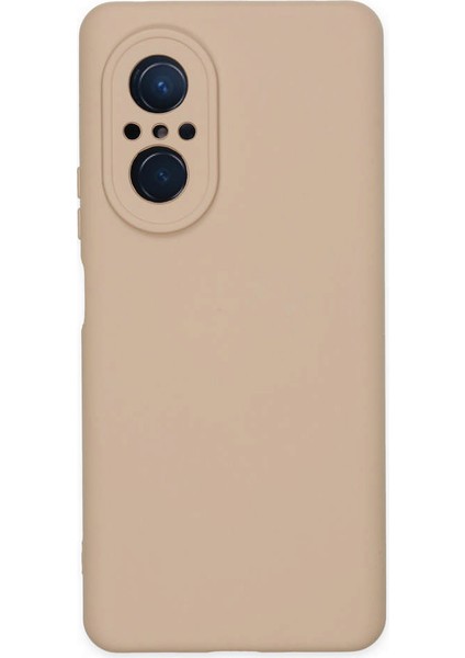 Huawei Nova 9 Se Kılıf Nano Içi Kadife Silikon - Pudra 300099