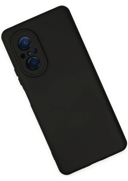 Huawei Nova 9 Se Kılıf Nano Içi Kadife Silikon - Siyah 300099