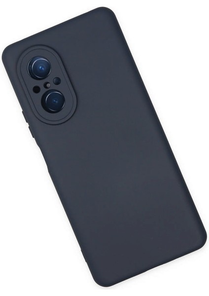 Huawei Nova 9 Se Kılıf Nano Içi Kadife Silikon - Lacivert 300099