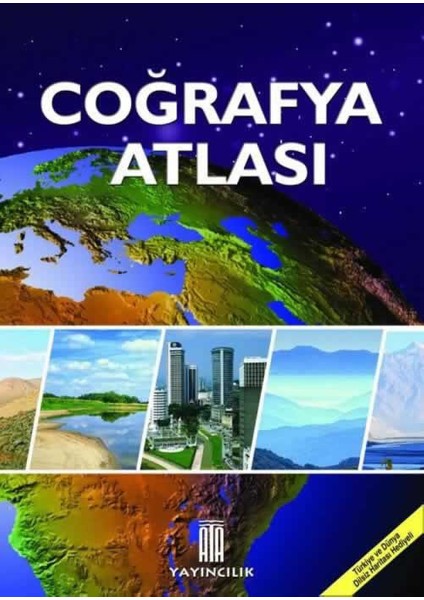 Ata Yayıncılık Coğrafya Atlası-Orta Atlas-Tarih Atlası