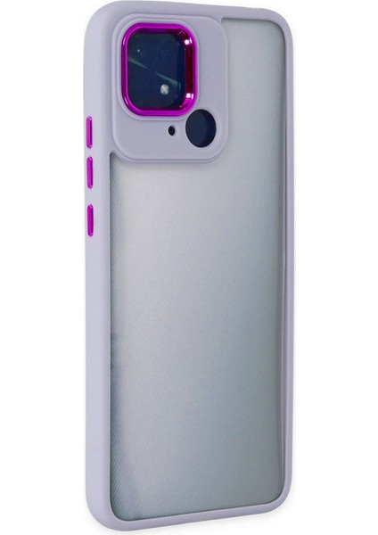 Xiaomi Poco C40 Kılıf Dora Kapak - Lila 300099