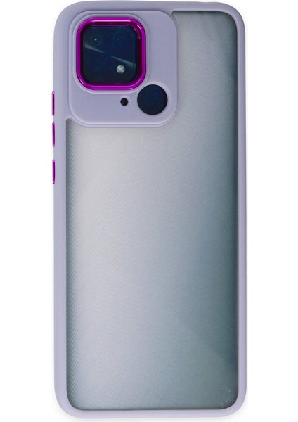 Xiaomi Poco C40 Kılıf Dora Kapak - Lila 300099