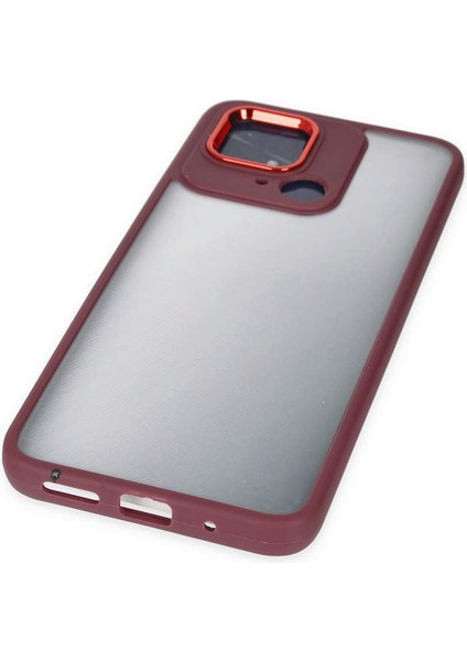 Xiaomi Poco C40 Kılıf Dora Kapak - Kırmızı 300099