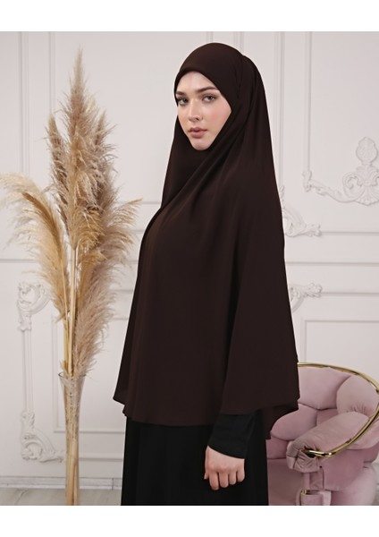 Oval Bağlamalı Sufle Pratik Eşarp