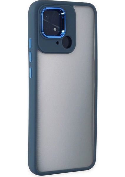 Xiaomi Poco C40 Kılıf Dora Kapak - Mavi 300099