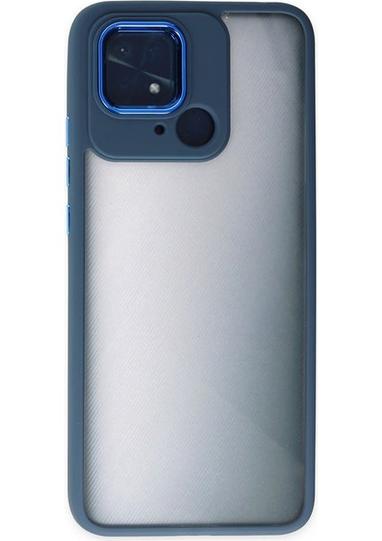 Xiaomi Poco C40 Kılıf Dora Kapak - Mavi 300099