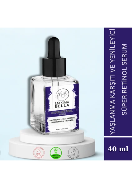 Maxima Bella Yenileyici, Onarıcı Süper Retinol 40 ml