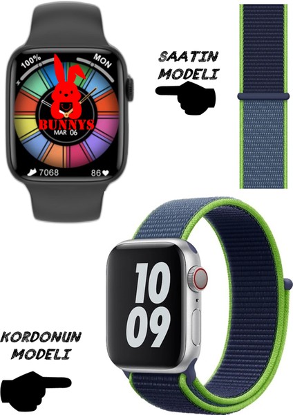 Oppo Uyumlu Akıllı Saat Nfc Özellikli Watch 8 Pro Bt Konuşma Özellikli Akıllı Saat Hasır Kordon