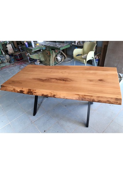 Kayın Ağacı Kütük Masa 150X90.CM