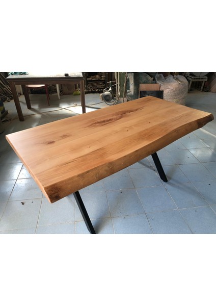 Kayın Ağacı Kütük Masa 150X90.CM