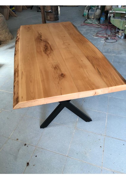 Kayın Ağacı Kütük Masa 150X90.CM