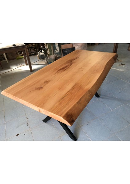 Kayın Ağacı Kütük Masa 150X90.CM