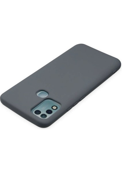 Infinix Hot 11 Play Kılıf Nano Içi Kadife Silikon - Gri 300099
