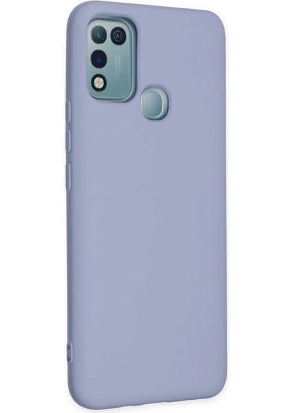Infinix Hot 11 Play Kılıf Nano Içi Kadife Silikon - Lila 300099