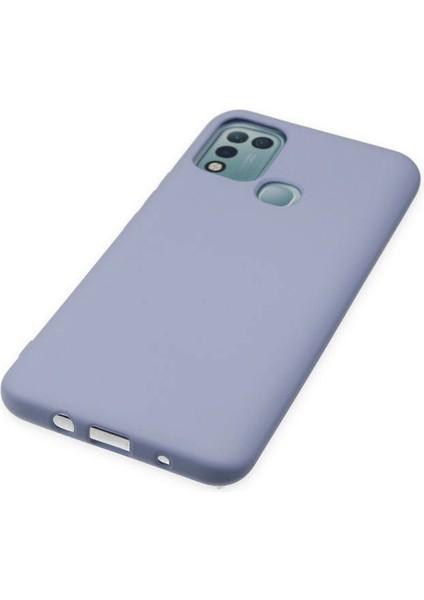 Infinix Hot 11 Play Kılıf Nano Içi Kadife Silikon - Lila 300099