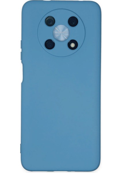 Huawei Nova Y90 Kılıf Nano Içi Kadife Silikon - Mavi 300099