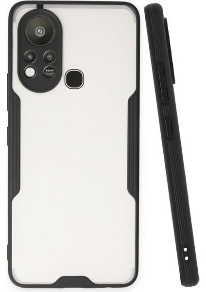 Infinix Hot 11S Kılıf Platin Silikon - Siyah 300099