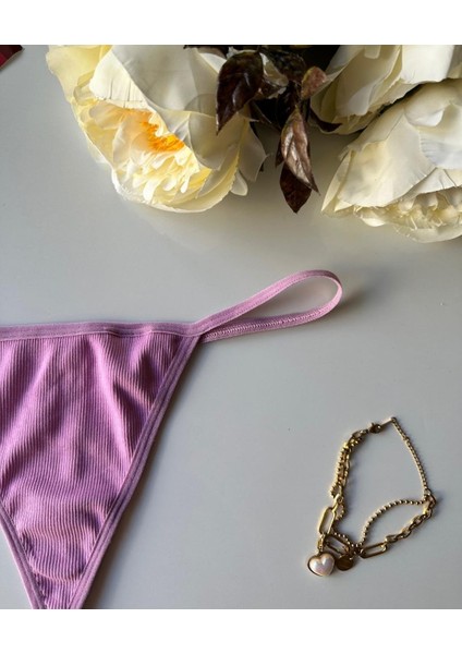 Lenora Kadın Fitilli %97 Pamuklu Günlük Kullanım Kaliteli String modelleri