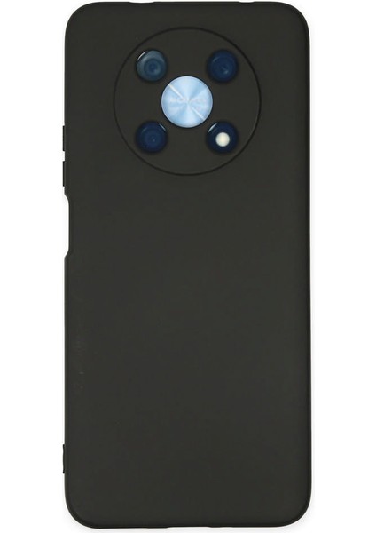 Huawei Nova Y90 Kılıf Nano Içi Kadife Silikon - Siyah 300099