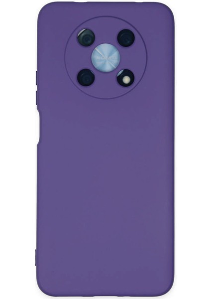 Huawei Nova Y90 Kılıf Nano Içi Kadife Silikon - Mor 300099