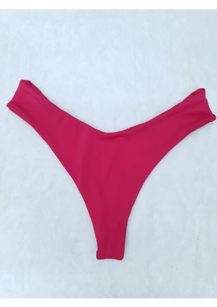 Fuşya Tanga Bikini Alt