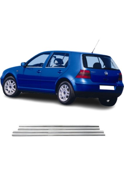 Volkswagen Golf 4 Avantajlı Krom Set 1998-2004 Arası -4ürün- Paslanmaz Çelik