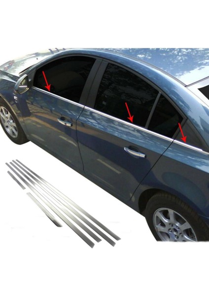 Chevrolet Cruze Sedan Avantajlı Krom Set 2009 ve Sonrası -4ürün- Paslanmaz Çelik fiyatları