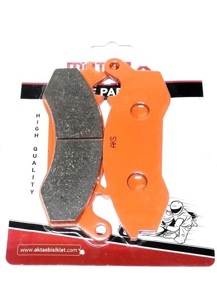 Mondial Rx1 Motosiklet Ön Fren Disk Balatası | Turuncu