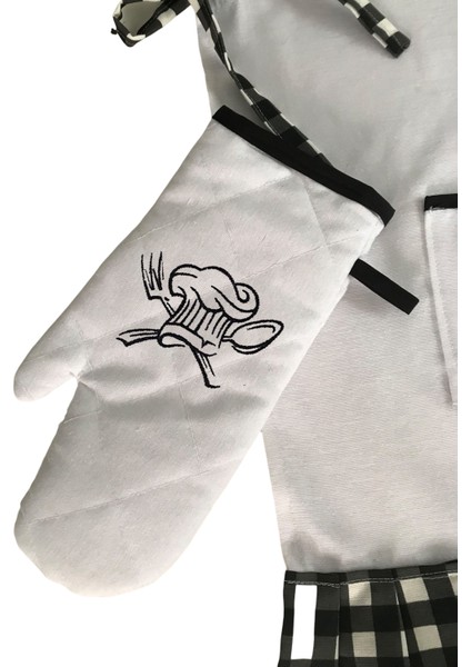 Chef Nakışlı, Fırfırlı - Pileli, Fırın Örtüsü ve Önlüğü fiyatları