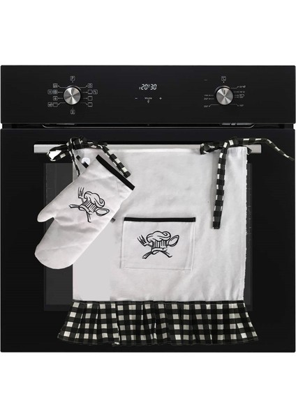 Chef Nakışlı, Fırfırlı - Pileli, Fırın Örtüsü ve Önlüğü modelleri