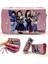 Kalem Kutusu Black Pink Blink Organizer Kalemkutu Vegan Deri Üç Bölmeli Kalemlik 1