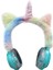 Pazarız Kablosuz Sevimli Unicorn Peluş Tüylü Kız Çocuk Kulaklığı Wirelles Headphone 1