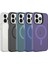 Casestreet Apple iPhone 13 Pro Max Kılıf C-Pro Arkası Buzlu Transparan Flex Tuşlu Magsafeli Renksiz 2