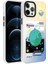 Apple iPhone 13 Pro Max Kılıf Desenli Dragon Serisi Sert Kapak Yeşil 1